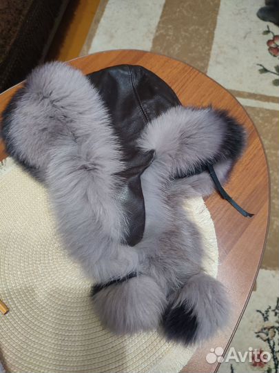 Шапка шлем зимняя