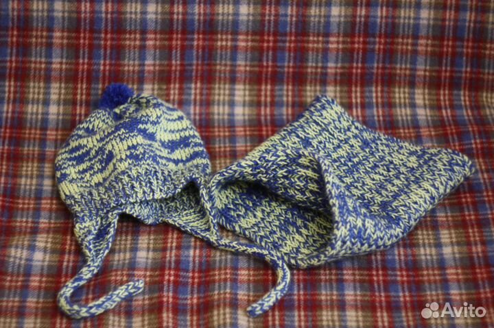 Комплект шапка и снуд