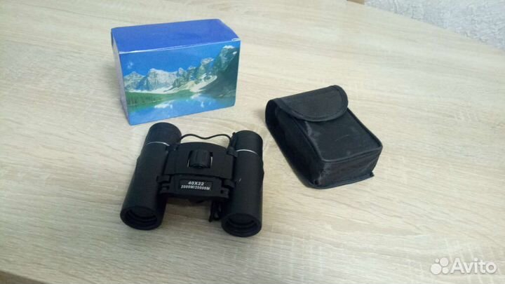 Бинокль складной карманный