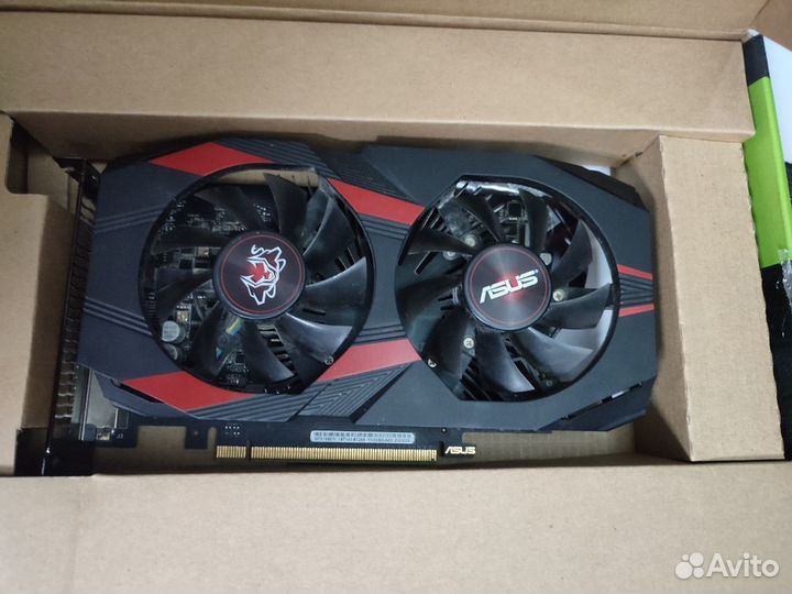 Видеокарта gtx 1050 ti 4gb asus