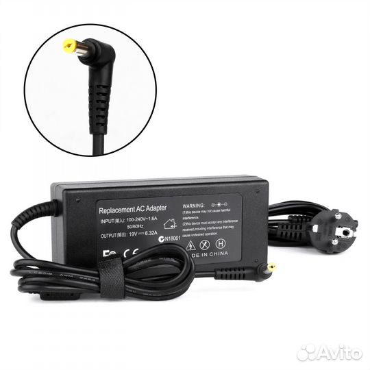 Зарядное у-во для ноутбука acer 19V 4.74A 120W