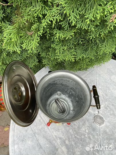 Электросамовар расписной хохломской