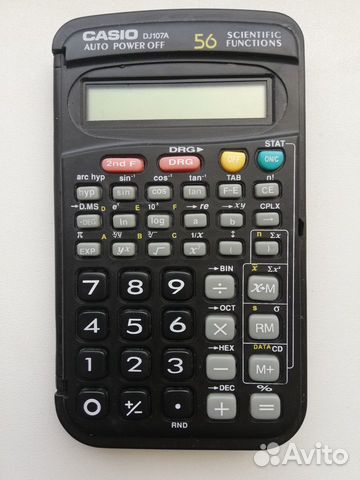 Инженерный калькулятор Casio 107А объявление продам