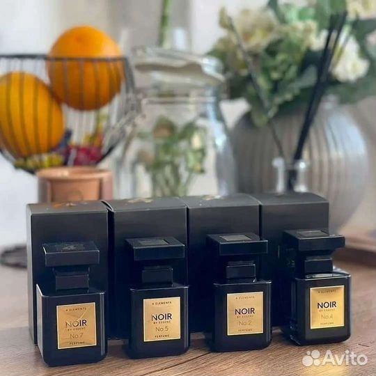 Духи 4 элемента noir от essens