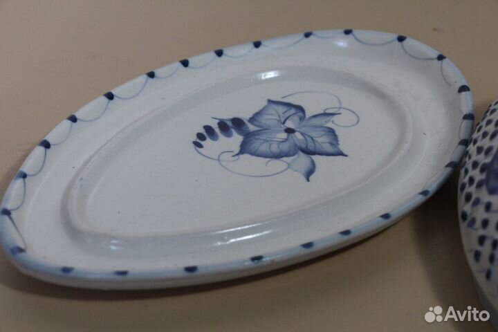 Масленка Ежик Гжель 70 е