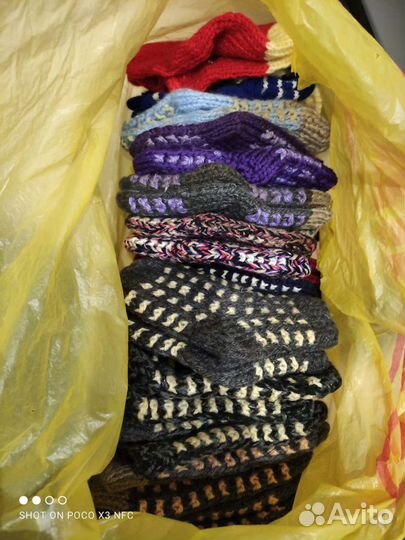 Вязанные носки детские