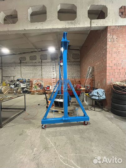 Кран козловой погрузочный усиленный мпу