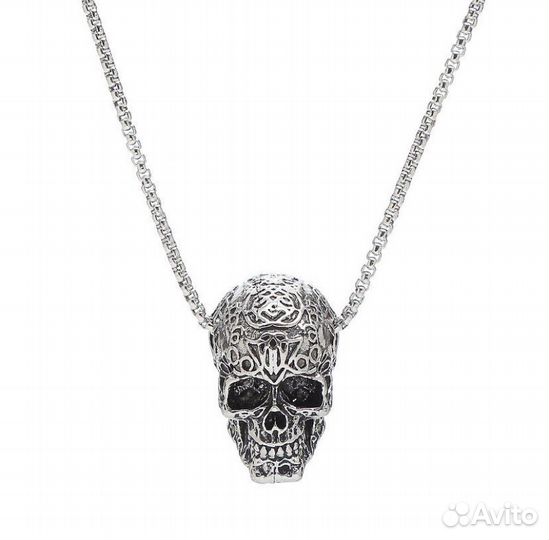 Оригинальный кулон череп