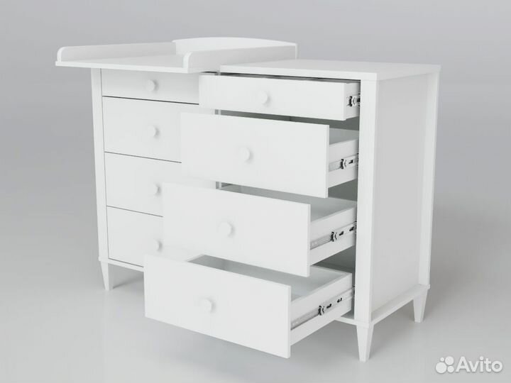 Пеленальный комод с доводчиками Astin