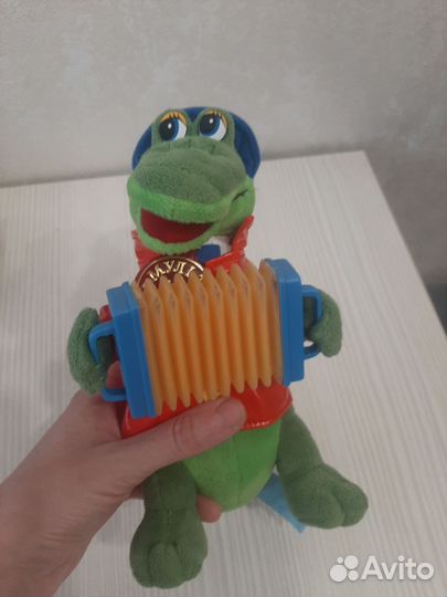 Крокодил Гена и Чебурашка игрушки мягкие