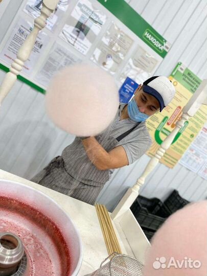 Сладкая вата и попкорн. Сказочная карета