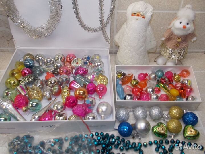 Ёлочные игрушки для маленькой ёлки