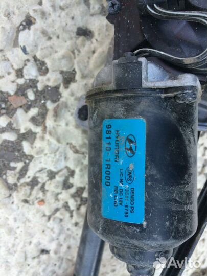 Трапеция дворников Hyundai Solaris