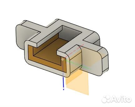 Колодка-держатель адаптер чипа HP CF259X