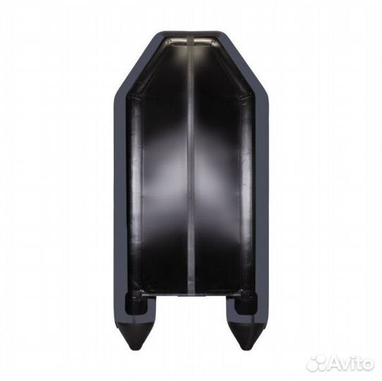 Лодка пвх Аква 2800 Слань-книжка киль графит\черны