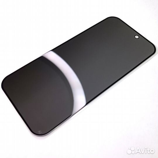 Защитное стекло iPhone 15 Pro Антишпион Privat