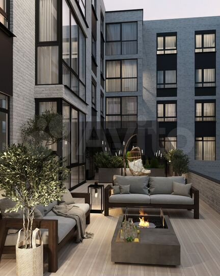 2-к. квартира, 69,6 м², 1/4 эт.