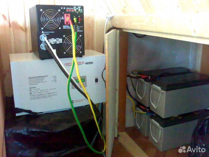 Установка источников бесперебойного питания (ибп)