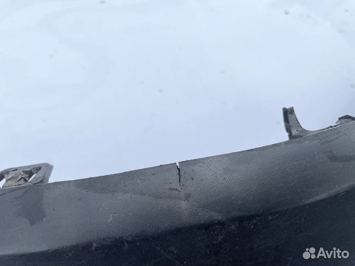 Накладка переднего бампера левая Renault Scenic 2