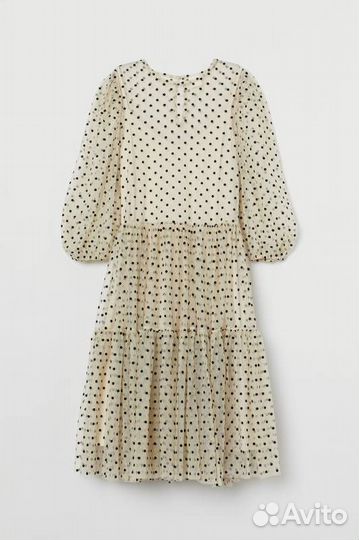 Платье H&M из тюля 44-46 бохо шик новое