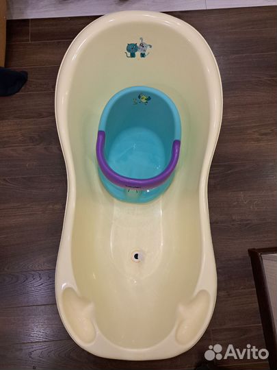 Ванночка и стульчик для купания
