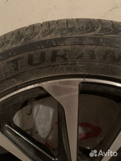 R17 Bridgestone Turanza ER300 215/50, PCD 5x105 DIA 56.5