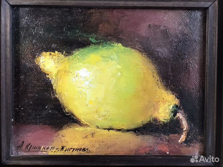 Картина маслом на холсте А.Крицкая
