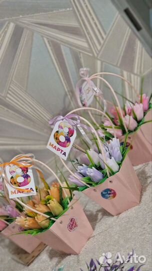 Букет из мыла / Букет в сумочке