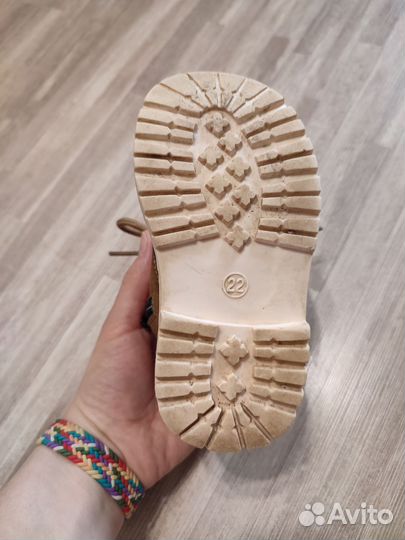 Детская демисезонная обувь 21 размер