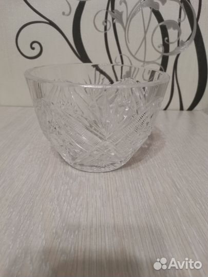 Хрустальные салатники СССР