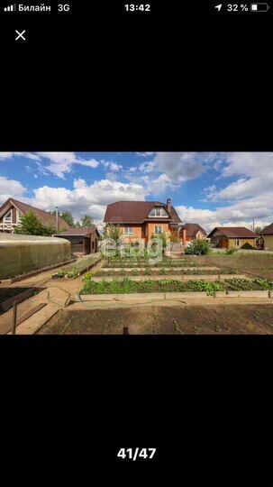 Коттедж 190 м² на участке 15,2 сот.