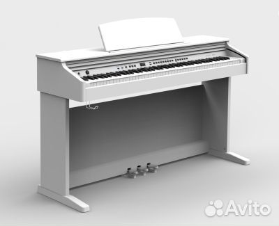 CDP-101-satin-white Цифровое пианино, белое матово