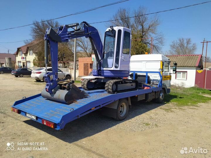 Услуги мини экскаватора