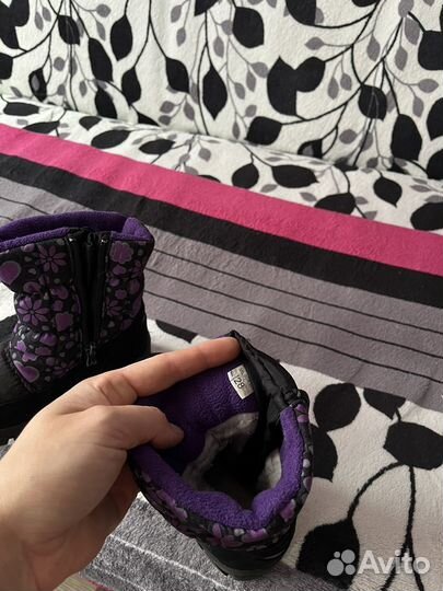 Сапожки зимние для девочки 28 размер