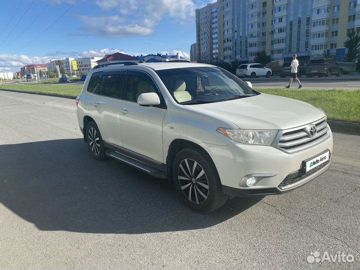 Toyota Highlander 3.5 AT, 2012, 167 000 км
