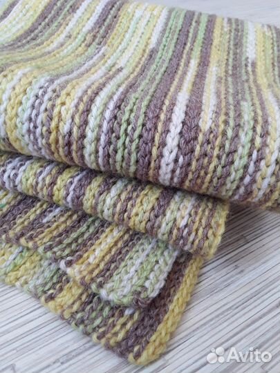Шарф вязаный ручная работа