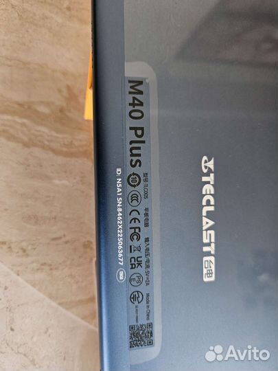 Планшет 8/128 Teclast m40 plus