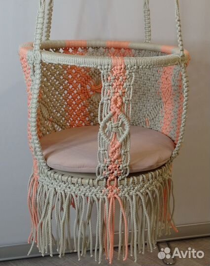 Детская качель круглая (подвесная)