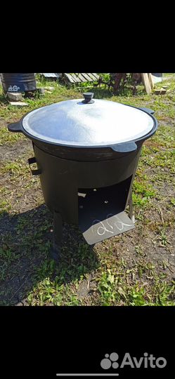 Казан и очаг на 22 л
