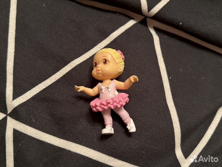 Куколка балерина розовая babyou бебию