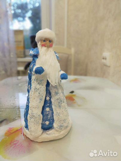 Дед мороз ватная игрушка