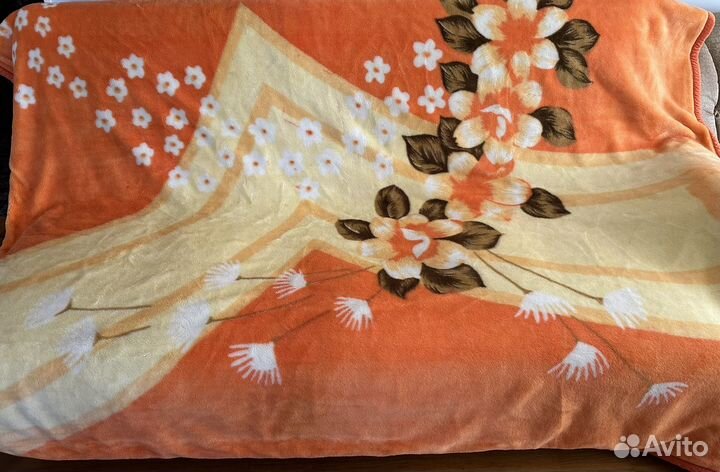 Одеяло плед покрывало плюшевое тёплое 230x 200