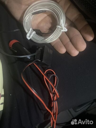 Неоновая лента в авто