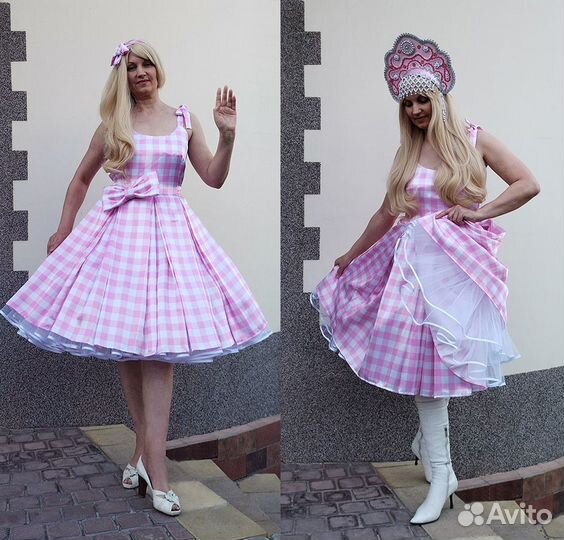 Костюм Барби, Рапунцель, Бэлль, Маша, Мальвина