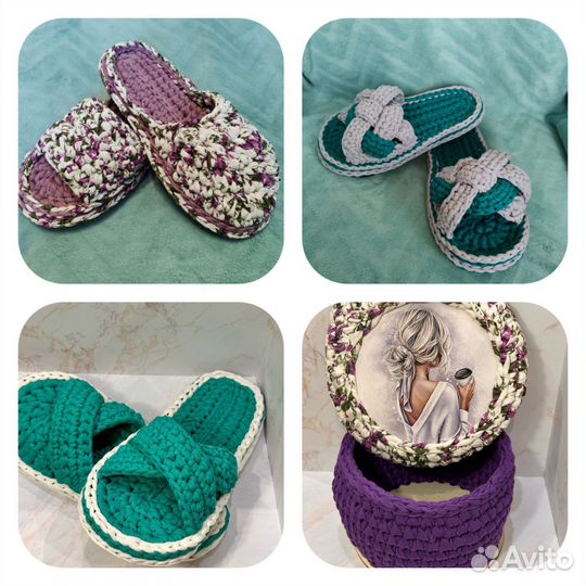 Тапочки ручной работы