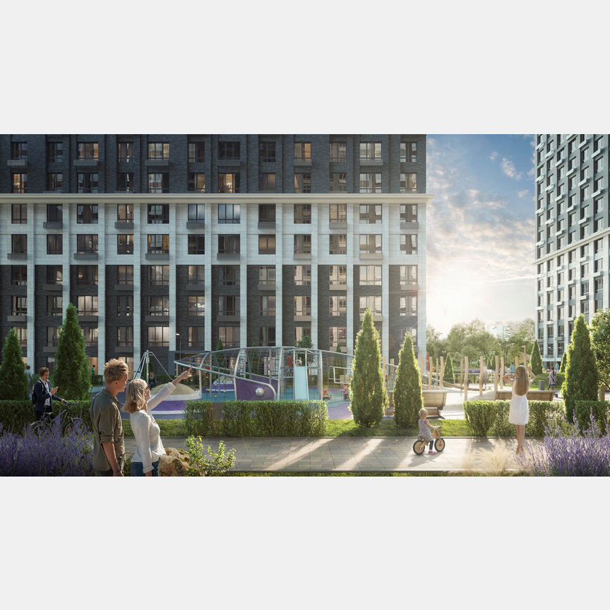 3-к. квартира, 83,9 м², 2/25 эт.