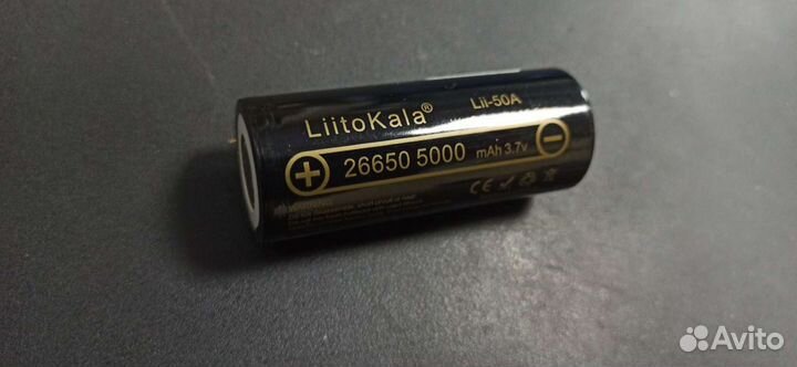 Литий-ионный аккумулятор 5000 mAh 3.7v