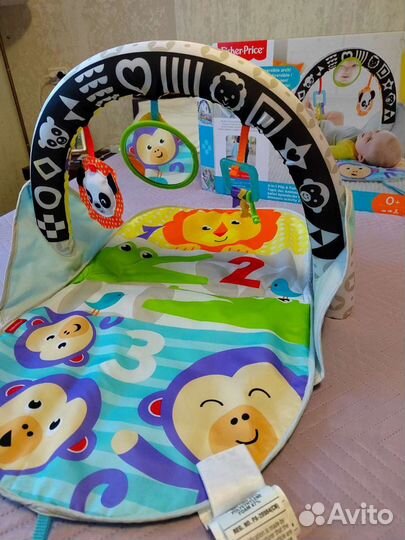Развивающий коврик двусторонний Fisher Price