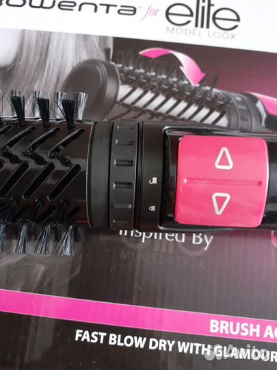 Фен щетка rowenta elite с вращающейся насадкой