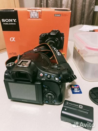 Зеркальный фотоаппарат sony a58k kit 18-55mm
